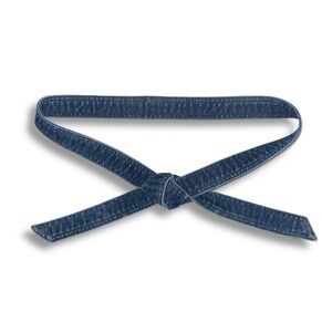 Sofia Vergara Denim Tie Belt Y2K Aesthetic NWOT